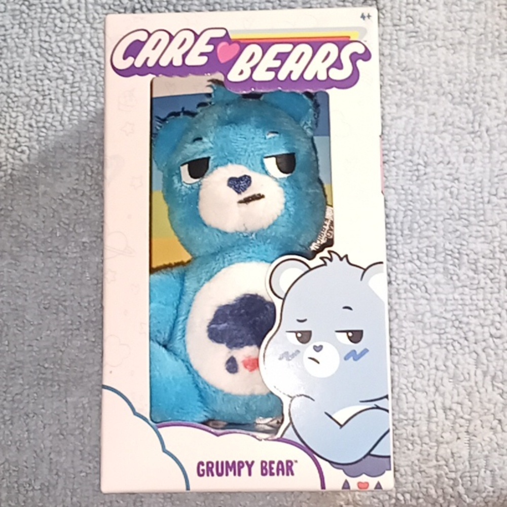 Grumpy bear micro plush